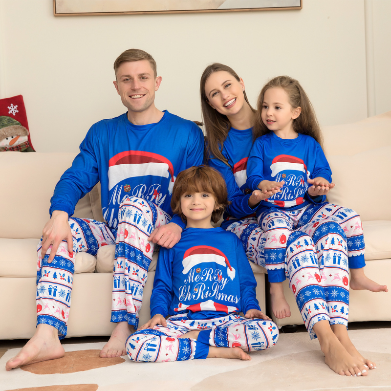 Matching kids xmas pjs sale