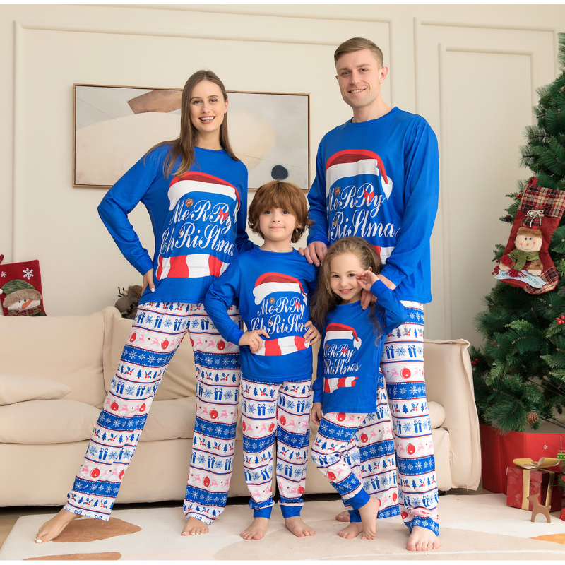 Matching christmas pajamas in the style sale