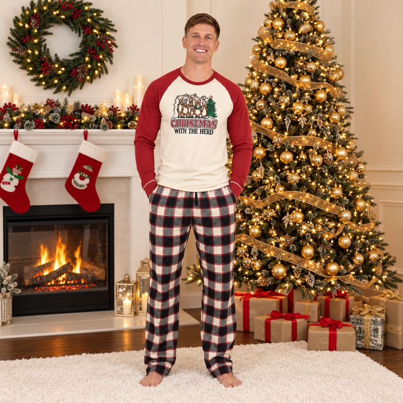 Christmas With the Herd Family Matching Pajamas