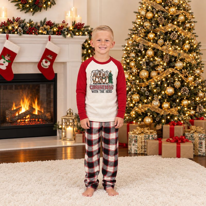 Christmas With the Herd Family Matching Pajamas