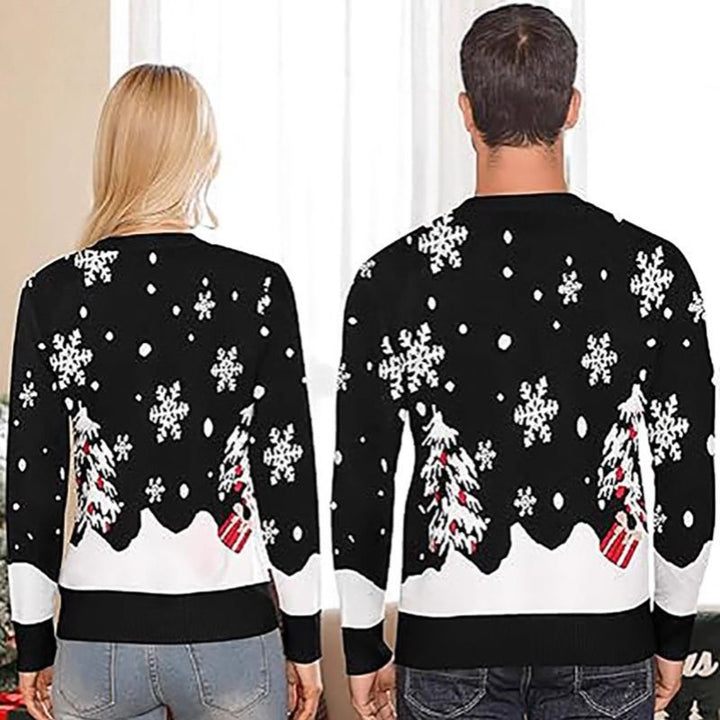 Cool Reindeer Crewneck Family Matching Christmas Jumpers