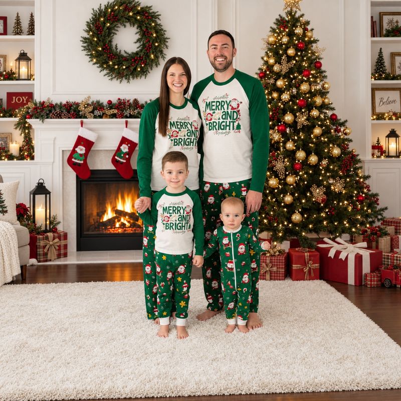Gnome Matching Family Christmas Pajamas