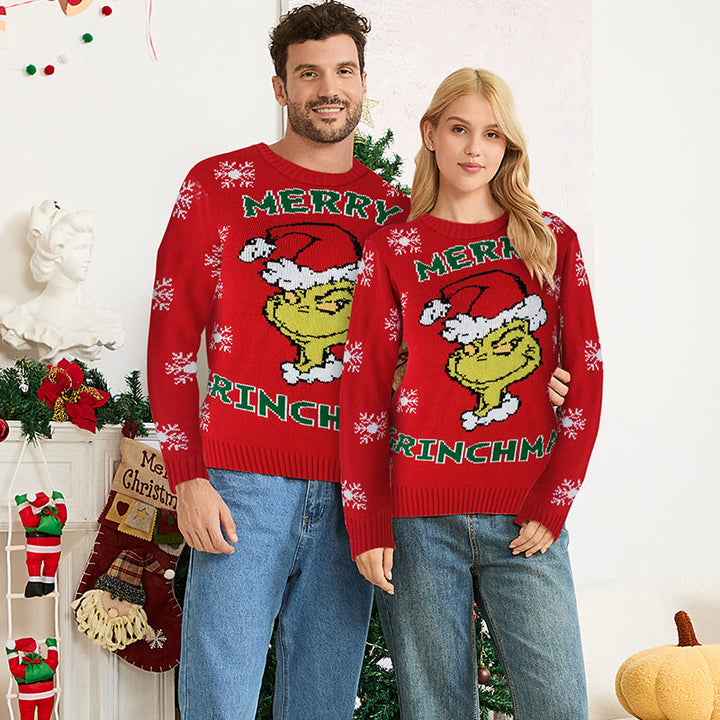 Grinch Cheer Christmas Jumper