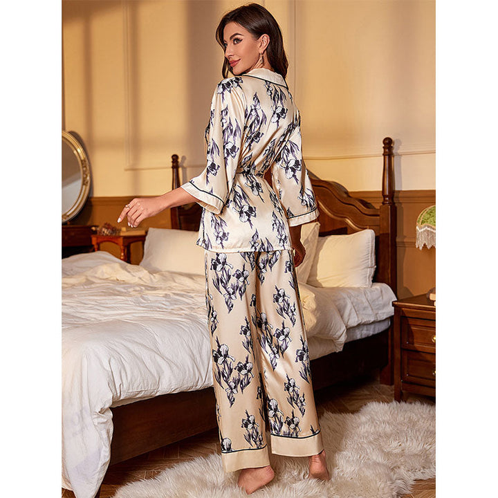 Lily Print Pajamas