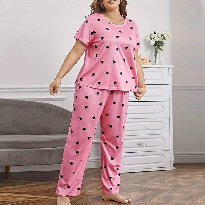 little-hearts-Pajamas-set