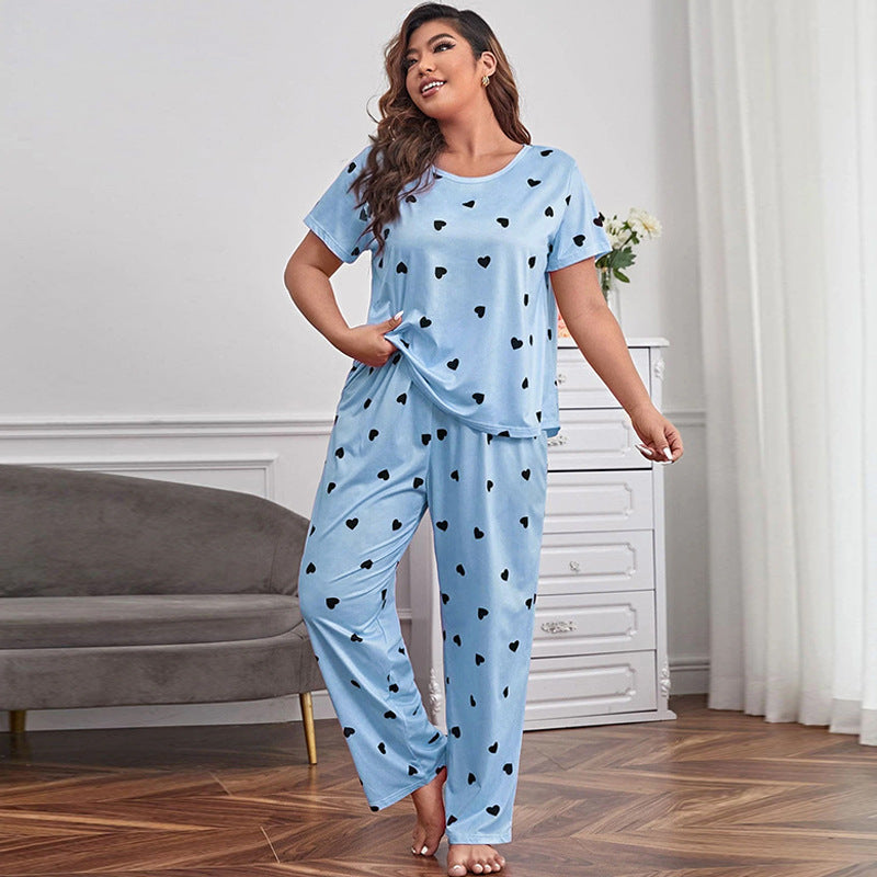 little-hearts-Pajamas-set