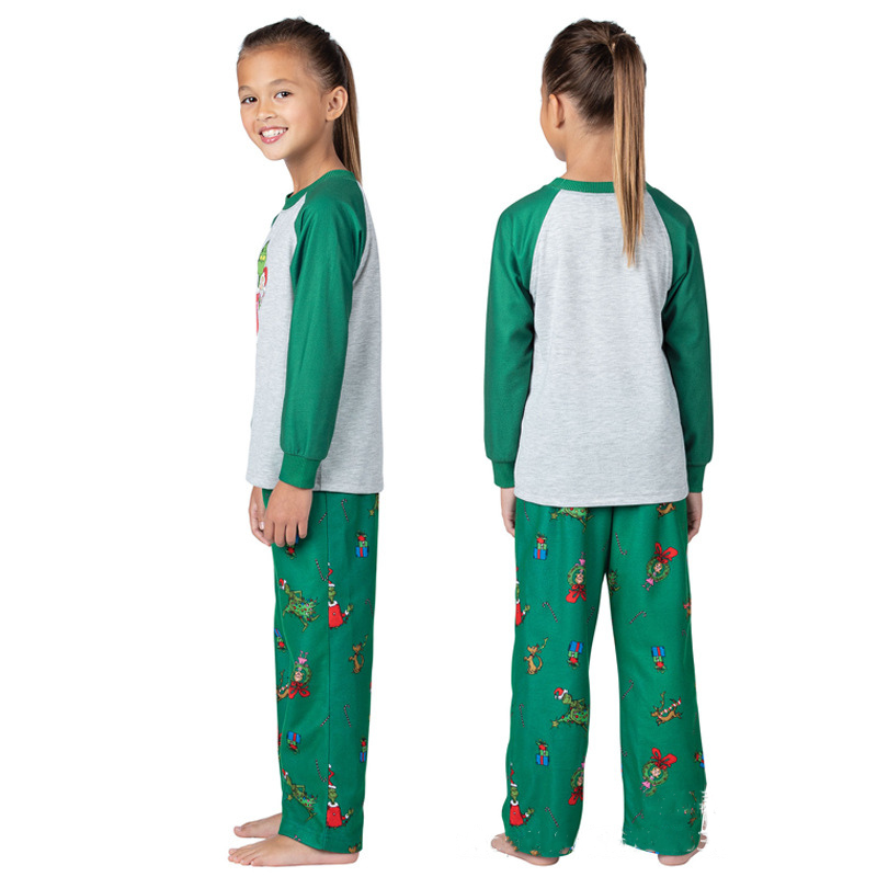 Matching christmas grinch pajamas sale