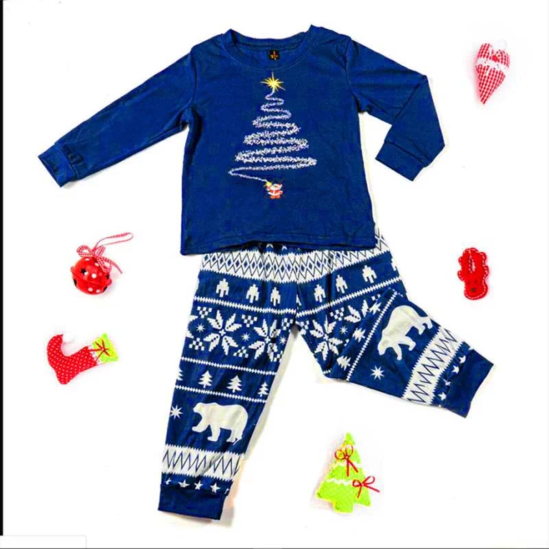 Sparkling Christmas Tree Family Matching Christmas Pajamas