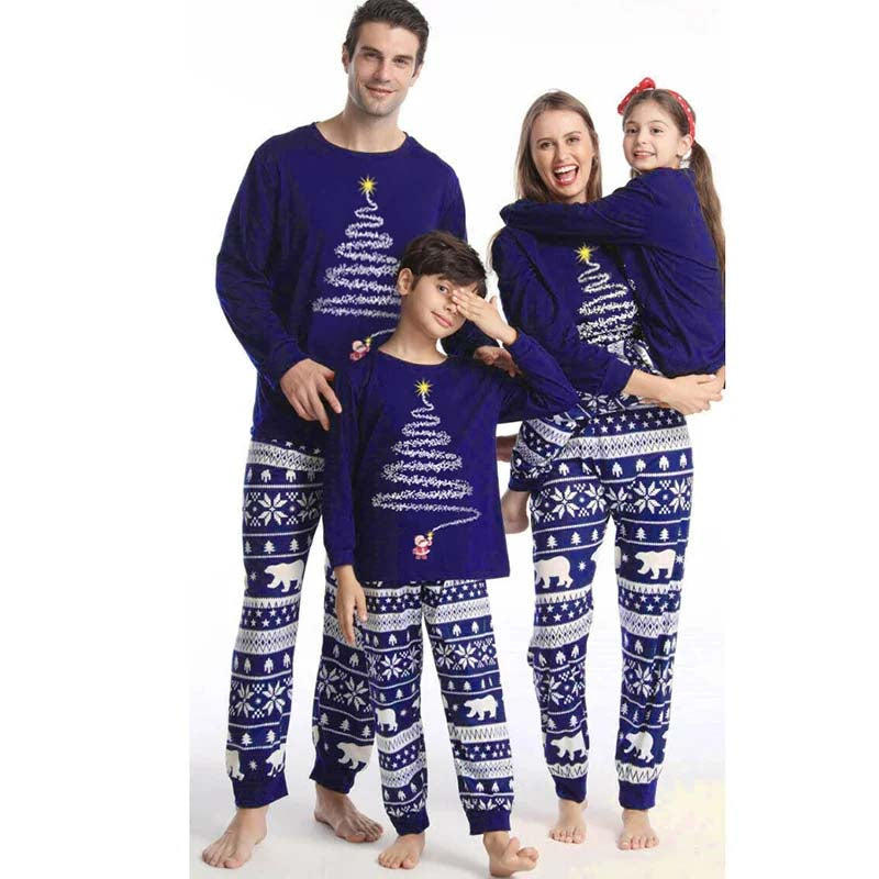 Sparkling Christmas Tree Family Matching Christmas Pajamas