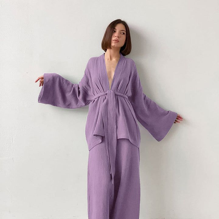 The Tie Waist Pajamas