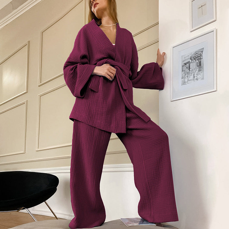 The Tie Waist Pajamas