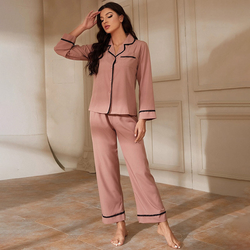 Short Cute Womens Silk Pajama Set Online Canada