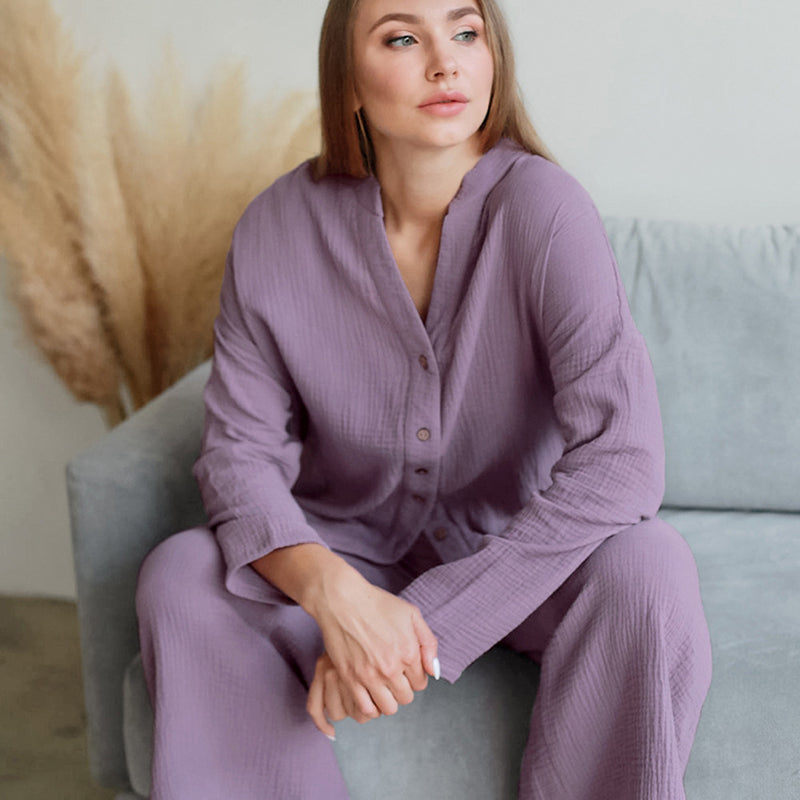Womens Cotton Pajamas Sets Canada - Pajama Village – Pajama Village Canada